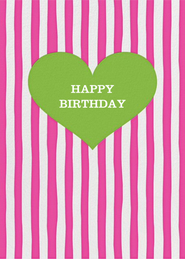 Glory of Love - Birthday Card by Jonathan Adler