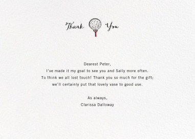 Back Nine by Paperless Post