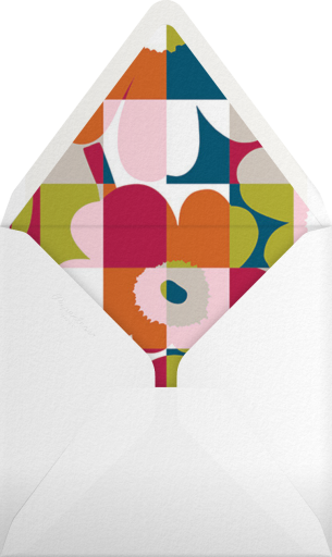 Ruutu-Unikko (Square) - Marimekko Envelope