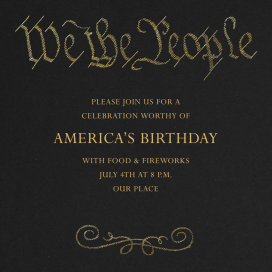We the People by Paperless Post