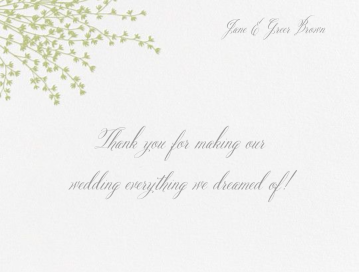 Forsythia Sprig - Stationery by Crane & Co.