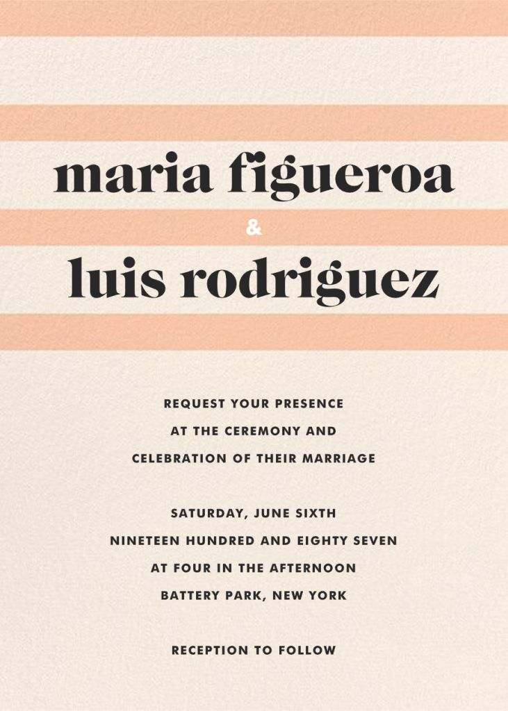 Aligned Invitation