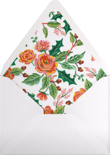 Jardin Noel - Rifle Paper Co. Envelope