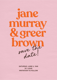 Noted - Save the Date by Paperless Post