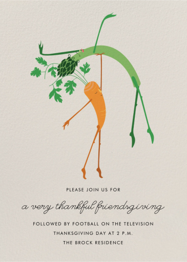 Waltz of the Vegetables - Fall Party Invitation by Paperless Post