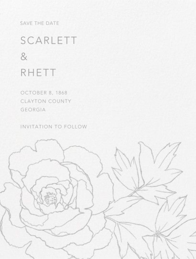 Meet me in the Menagerie (Save the Date) by Crane & Co.