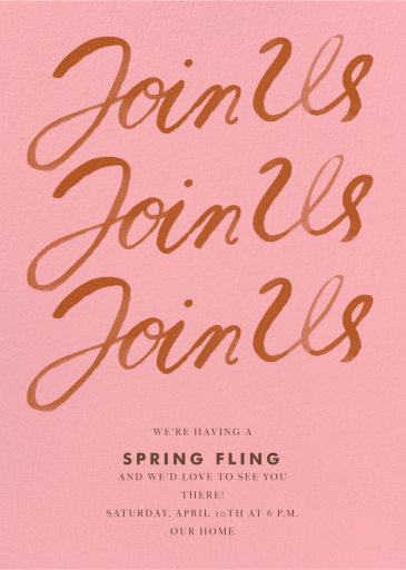 Pretty Please - Spring Party Invitation by Paperless Post