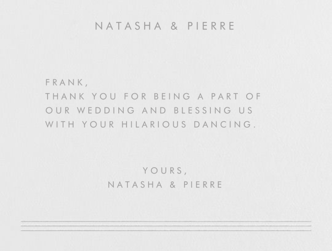 Collins Avenue (Thank You) - Stationery by Crane & Co.