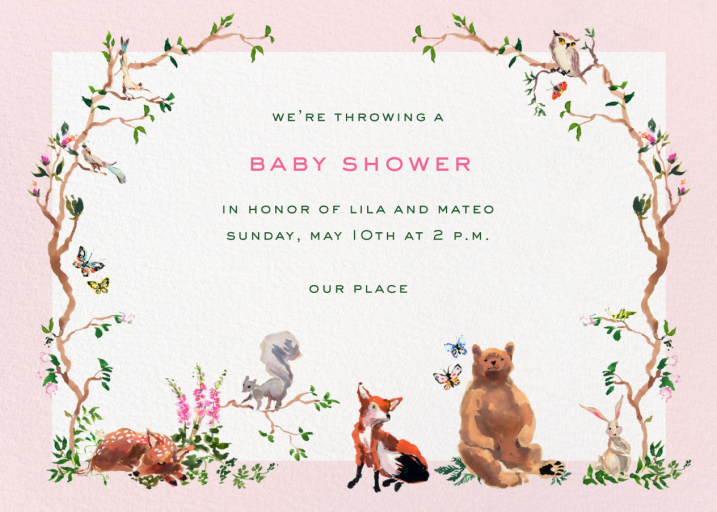 Watercolor Forest (Inslee Fariss) by Dogwood Hill