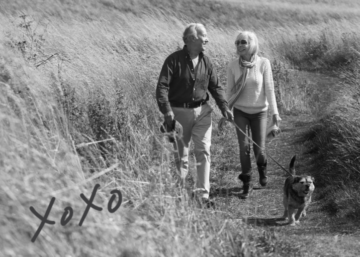 With Hugs and Kisses (Double-Sided) - Valentine's Day Card by Linda and Harriett