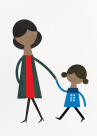 Mom and Me (Blanca Gómez) by Red Cap Cards
