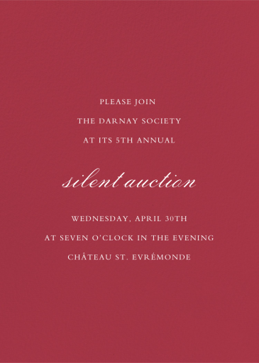 Berry - Business Invitation by Paperless Post