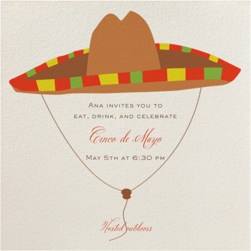 Ole - Cinco de Mayo Invitation by Paperless Post