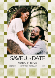 Organic Check Photo - Save the Date by Paperless Post