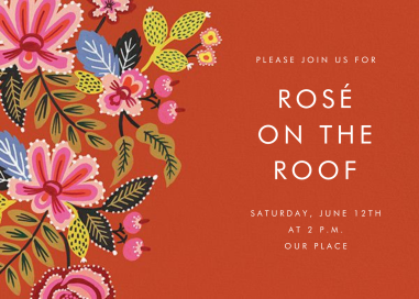 Folk Embroidery Hem by Rifle Paper Co.