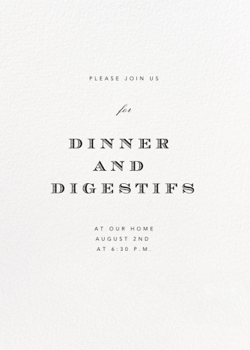 Durham - Dinner Party Invitation by Paperless Post