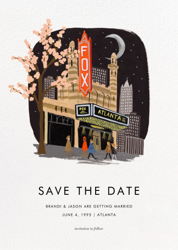 Destination - Save the Date by rifle-paper-co