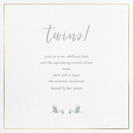 Small Storks by Sugar Paper