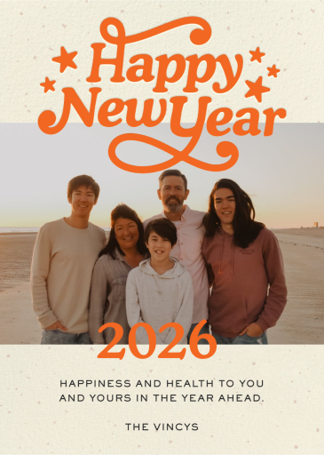 Great Glyph - New Year's Card by Paperless Post