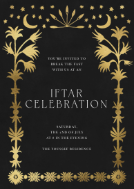 Golden Oasis - Ramadan Card by Jungalow