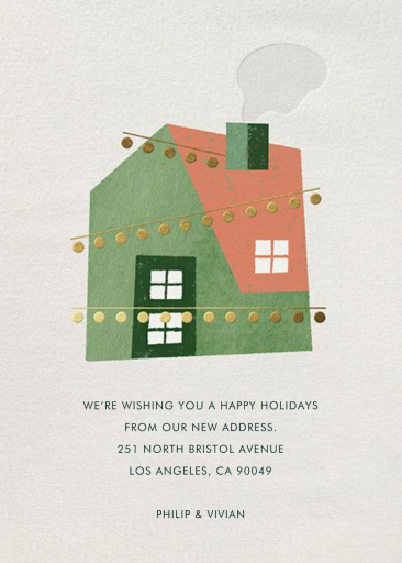 Holiday House Party - Christmas Card by Paperless Post