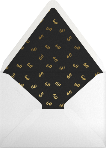 Sideways Lettering - Paperless Post Envelope