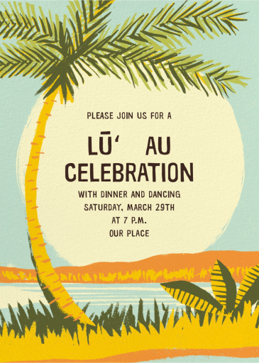 Seaside Sunrise - Graduation Party Invitation by Paperless Post