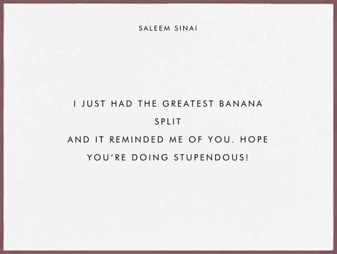 Hand Painted Border - Stationery by Paperless Post