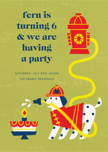 Spotted Soaker by Paperless Post