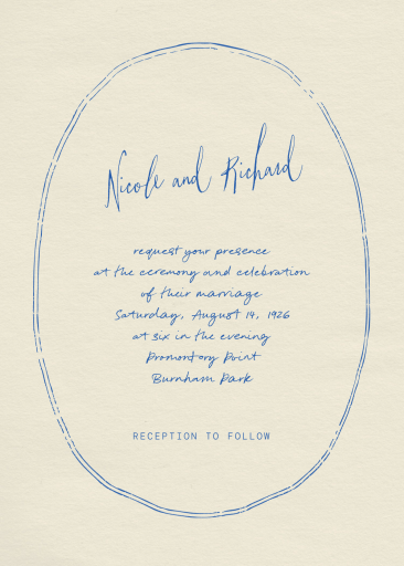 Twin Lines - Wedding Invitation by Paperless Post