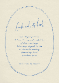 Twin Lines - Wedding Invitation by Paperless Post