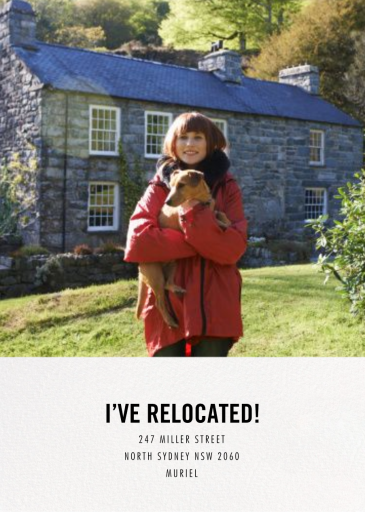 Split Screen - Announcement by Paperless Post