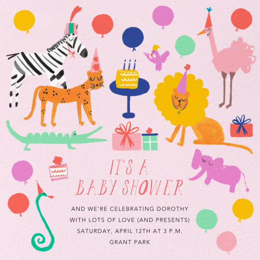 Wild Style (Square) - Party Invitation by Mr. Boddington's Studio