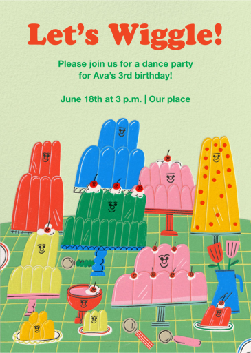 Smiling Jello Cakes by Tess Smith-Roberts