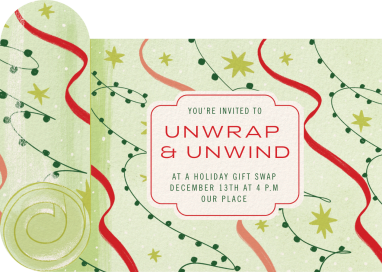 Holiday Unwrapping by Paperless Post