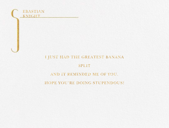 Béranger - Stationery by Paperless Post