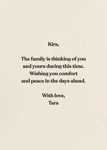 Sunny Days - Greeting Card by Hartland Cards - Back