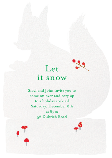 Squirrel Power by Meri Meri - Back