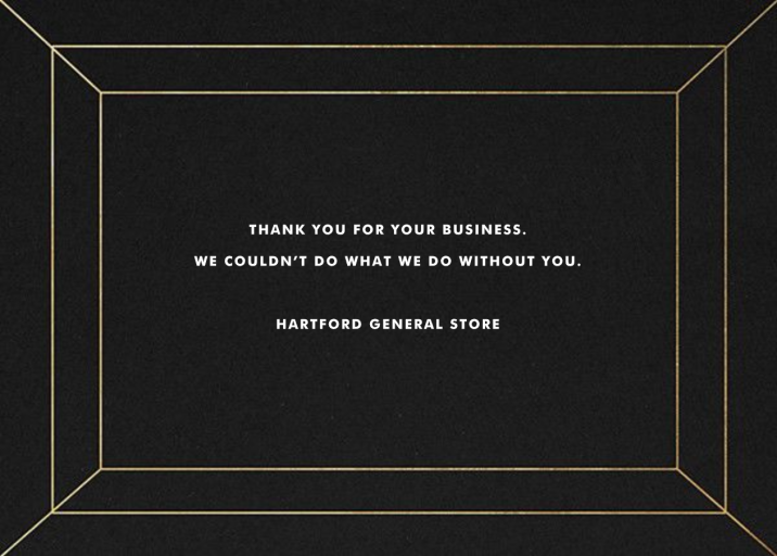 Deco Gratitude - Thank You Card by Paperless Post - Back