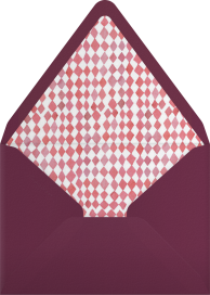 Colorful Pheasant Fall Invitation Envelope