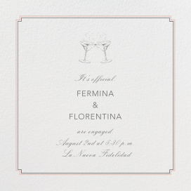 Indented Corners Frame by Paperless Post