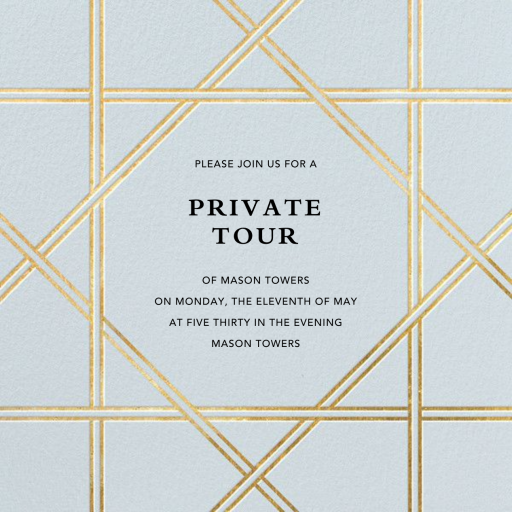 Southampton (New) - Business Event Invitation by Jonathan Adler