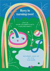 Water World - Birthday Invitation by Paperless Post