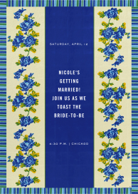 Luminosa - Bridal Shower Invitation by Lisa Corti