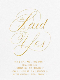 Croquembouche by Paperless Post