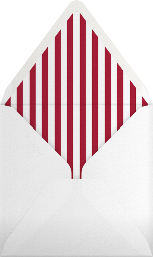 Avant-Garde Holiday - Paperless Post Envelope