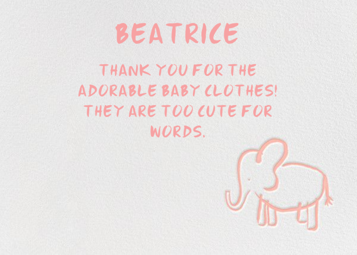 Little Big Ears - Stationery by Linda and Harriett