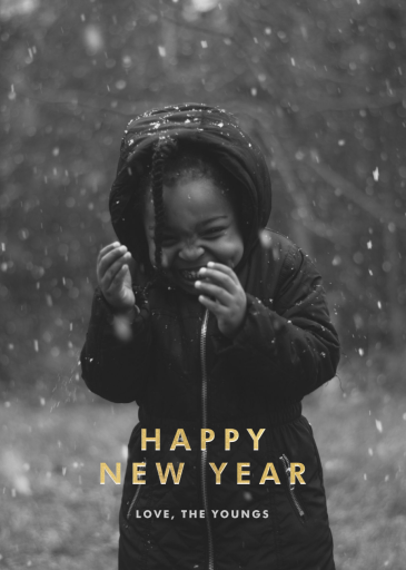 New Year Cutouts (Photo) - Greeting Card by Paperless Post