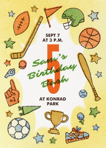 Birthday Team Huddle - Birthday Invitation by Paperless Post