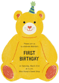 Beary Fun Birthday by Paperless Post